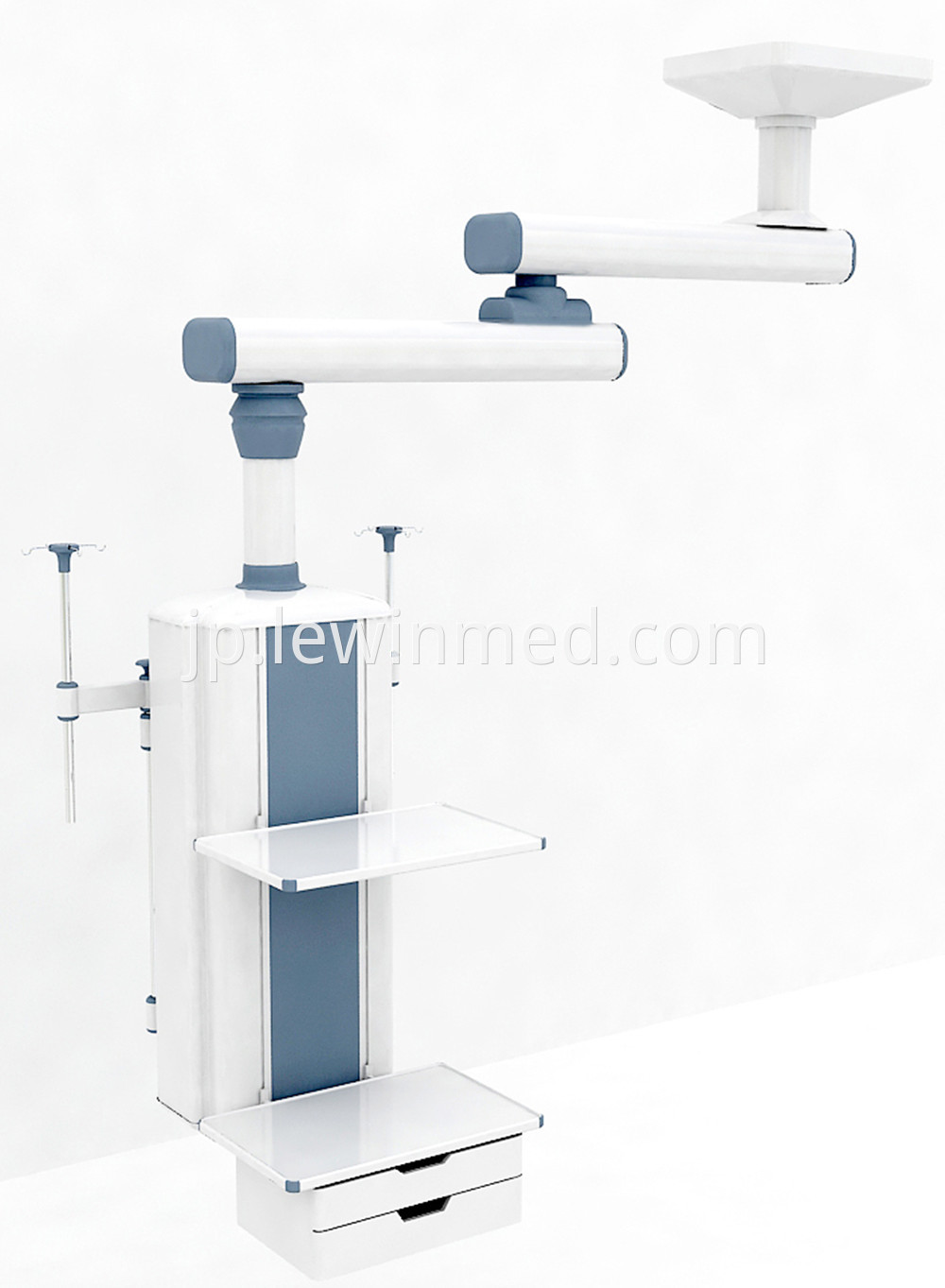 Double arm manual surgical pendant